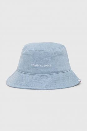 Tommy Jeans pălărie din denim bumbac AW0AW16223