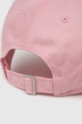 Fila șapcă de baseball din bumbac culoarea roz, cu imprimeu