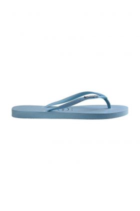 Havaianas slapi SLIM GLITTER IRIDESCENT femei, cu toc plat, 4148922.1056