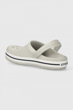 Crocs papuci Crocband culoarea gri, 11016