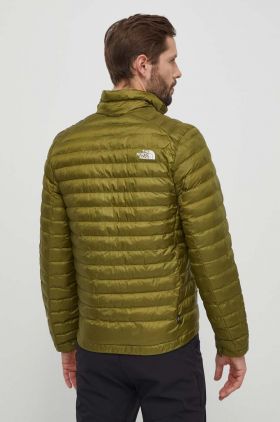 The North Face geaca sport Huila culoarea verde, NF0A85AEPIB1