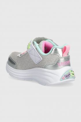 Skechers sneakers pentru copii MY DREAMERS culoarea argintiu