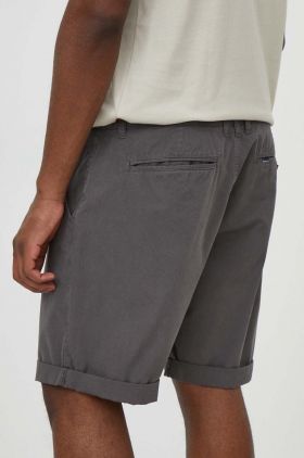 Barbour pantaloni scurti barbati, culoarea gri