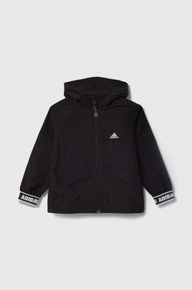 adidas geaca culoarea negru