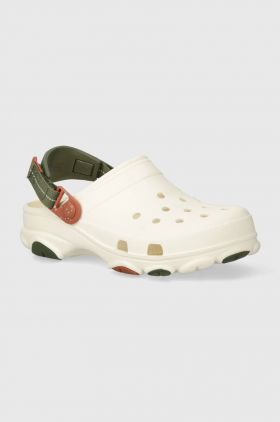 Crocs papuci Classic All Terain Clog culoarea bej, 206340