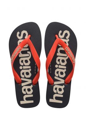 Havaianas slapi TOP LOGOMANIA 2 barbati, culoarea portocaliu, 4145741.5023