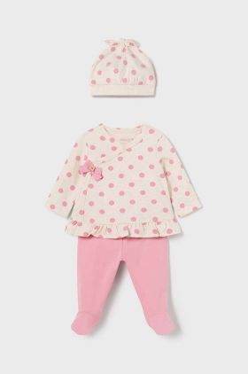 Mayoral Newborn compleu bebe culoarea roz