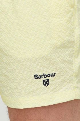 Barbour pantaloni scurti de baie culoarea galben