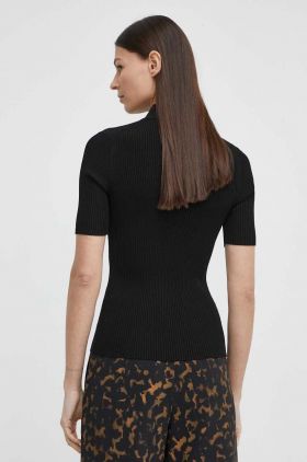 Theory tricou polo femei, culoarea negru