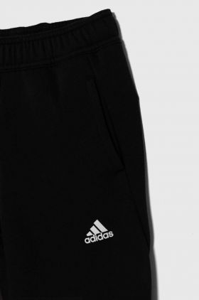 adidas pantaloni de trening pentru copii culoarea negru, cu imprimeu