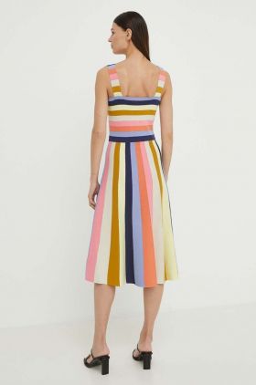 PS Paul Smith rochie din bumbac mini, evazati