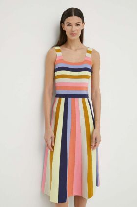 PS Paul Smith rochie din bumbac mini, evazati