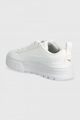 Puma sneakers pentru copii Mayze Lth PS culoarea alb