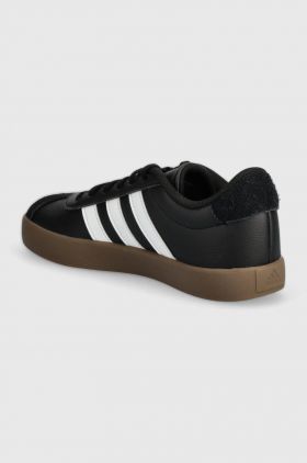 adidas sneakers pentru copii VL COURT 3.0 K culoarea negru