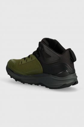 The North Face pantofi Vectiv Exploris 2 Mid Futurelight barbati, culoarea verde, NF0A7W6ARMO1