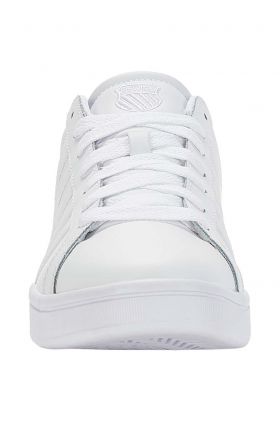 K-Swiss sneakers din piele COURT TIEBREAK culoarea alb, 07011.154.M