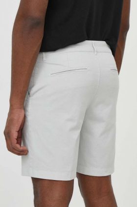 North Sails pantaloni scurti barbati, culoarea gri, 673097