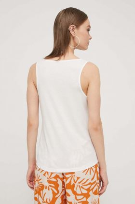 Roxy top femei, culoarea alb, ERJZT05664