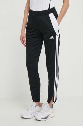 adidas Performance pantaloni de antrenament Tiro 24 culoarea negru, cu imprimeu, IJ7660