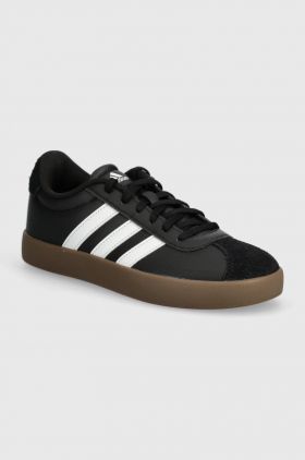 adidas sneakers pentru copii VL COURT 3.0 K culoarea negru