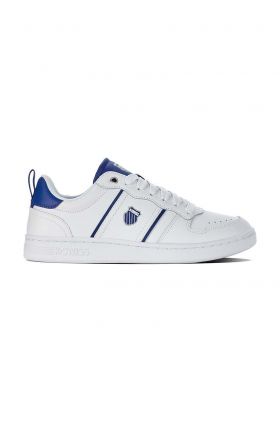 K-Swiss sneakers din piele LOZAN MATCH LTH culoarea alb, 08903.985.M