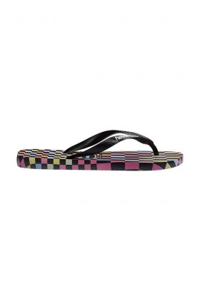 Havaianas slapi TOP CHECK culoarea negru, 4148764.4366