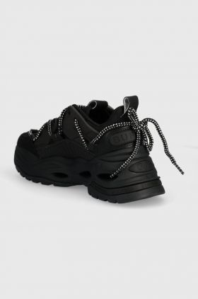Buffalo sneakers Triplet Lace culoarea negru, 1630920.BLK