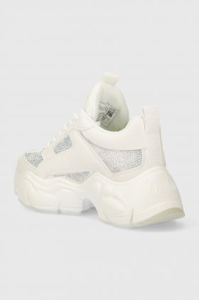 Buffalo sneakers Binary Athena Glam culoarea alb, 1636089.WHT