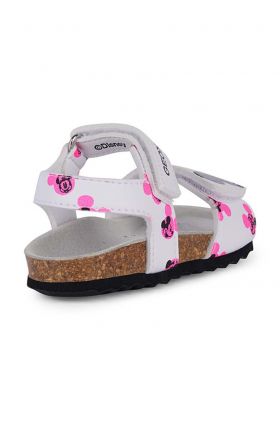 Geox sandale copii SANDAL CHALKI culoarea alb