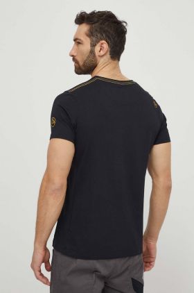 LA Sportiva tricou Ape barbati, culoarea negru, cu imprimeu, F02999999