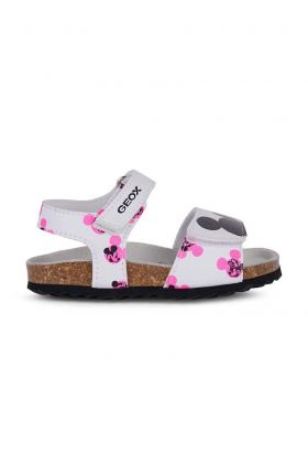 Geox sandale copii SANDAL CHALKI culoarea alb