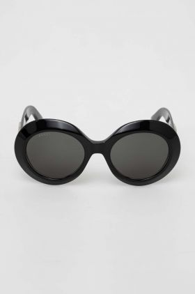 Gucci ochelari de soare femei, culoarea negru