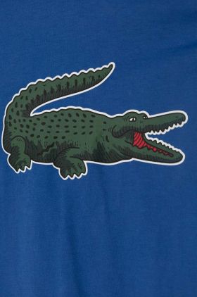 Lacoste tricou de bumbac pentru copii cu imprimeu