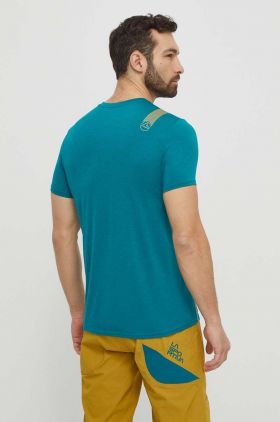 LA Sportiva tricou sport Tracer culoarea verde, cu imprimeu, P71733733