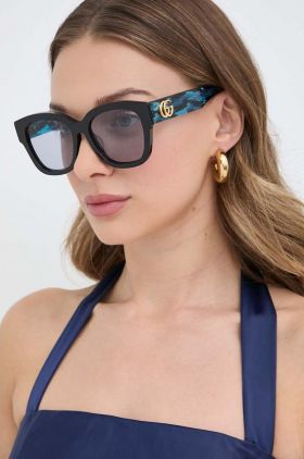 Gucci ochelari de soare femei, culoarea negru