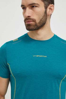 LA Sportiva tricou sport Tracer culoarea verde, cu imprimeu, P71733733