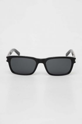 Saint Laurent ochelari de soare barbati, culoarea negru