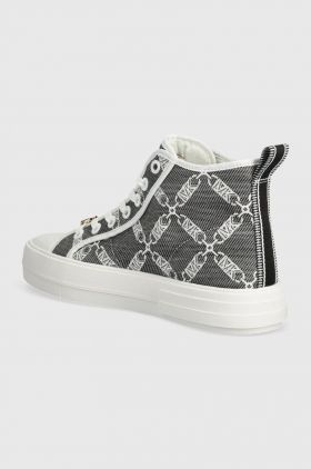 MICHAEL Michael Kors tenisi Evy High Top femei, culoarea gri, 43F3EYFE1Y