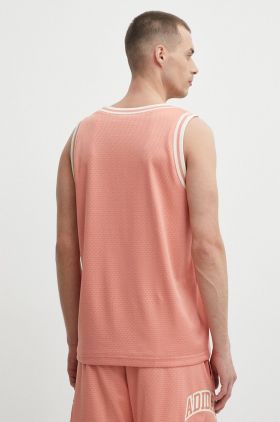 adidas Originals tricou barbati, culoarea roz, IS2899