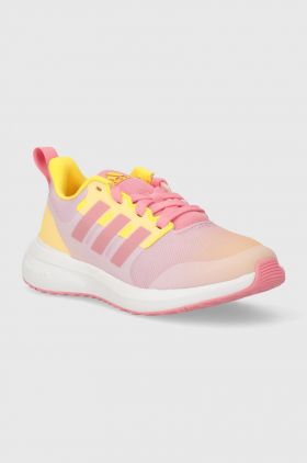 adidas sneakers pentru copii FortaRun 2.0 K culoarea roz