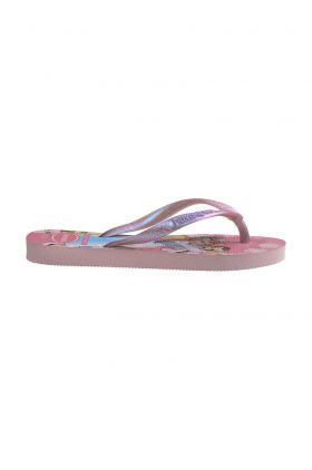 Havaianas slapi copii KIDS SLIM PRINCESS culoarea roz