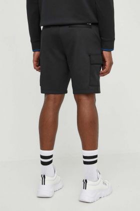 Michael Kors pantaloni scurti barbati, culoarea negru