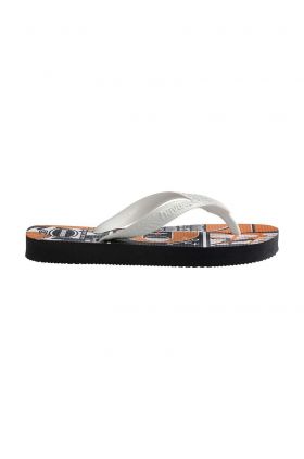 Havaianas slapi copii KIDS ATLHETIC NEWRAP culoarea portocaliu