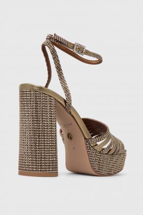 Kurt Geiger London sandale Pierra Platform Sandal culoarea auriu, 8882268619