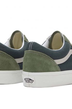 Vans tenisi Old Skool barbati, culoarea verde, VN000CR5CX11