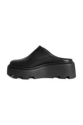Altercore papuci Bella femei, culoarea negru, cu platforma, Bella.Vegan