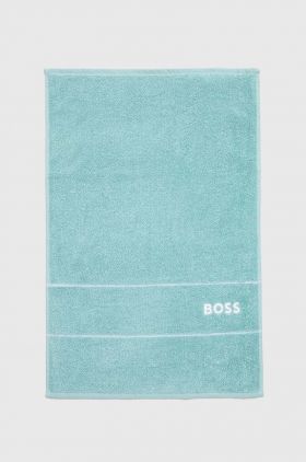 BOSS prosop din bumbac Plain Aruba Blue 40 x 60 cm