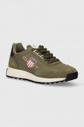 Gant sneakers Garold culoarea verde, 28633878.G706