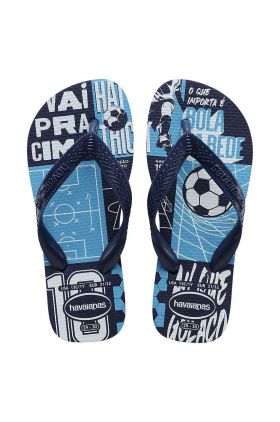 Havaianas slapi copii KIDS ATLHETIC culoarea albastru marin