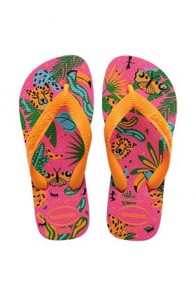 Havaianas slapi copii KIDS TOP FASHION culoarea roz